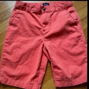 The Children’s Place Boys Chino Shorts | Coral Pink | Size 12 | EUC